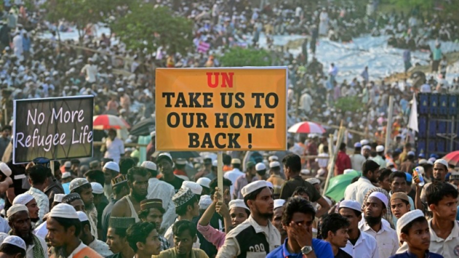 More than one million Rohingya Muslims have been forced from their homes