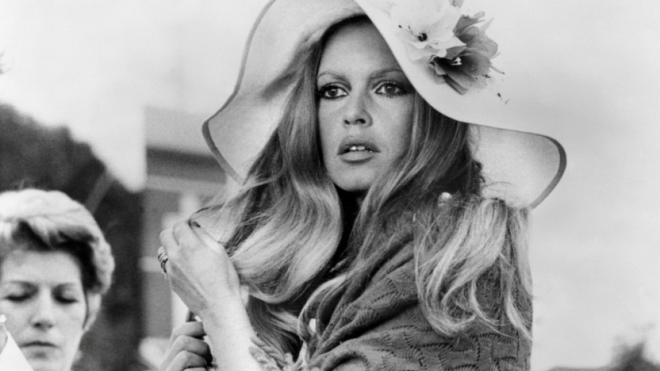 Bardot in 1972, a year before she quit cinema to advocate for animals