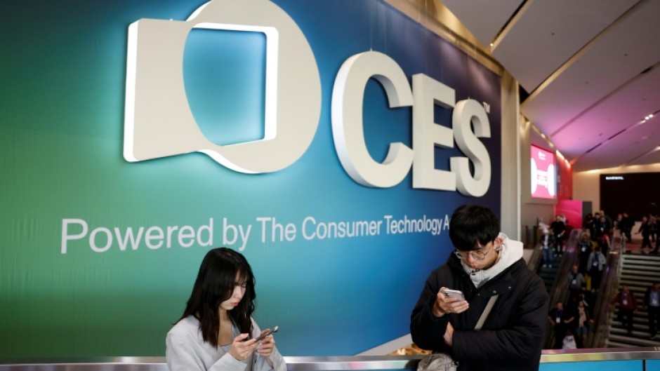 Attendees gather for the annual Consumer Electronics Show (CES) in Las Vegas, Nevada, on January 6, 2026