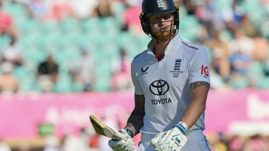 Ben Stokes walks back to the pavilion after his dismissal on day four of the fifth Ashes Test