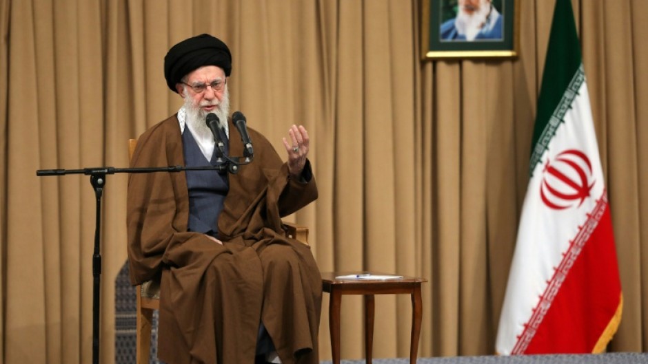 Khamenei struck a defiant tone