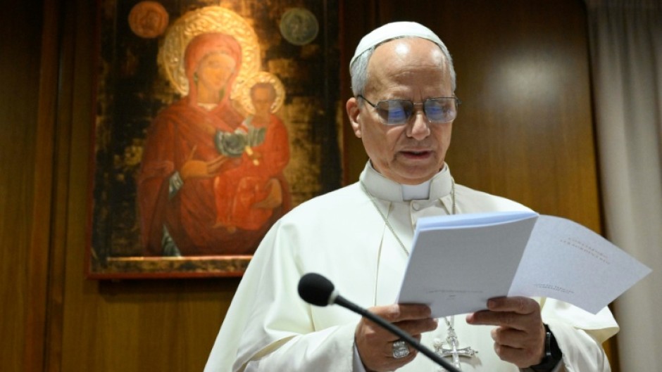 Pope Leo warned that the principle of countries not using force to violate the borders of others 'has been completely undermined'