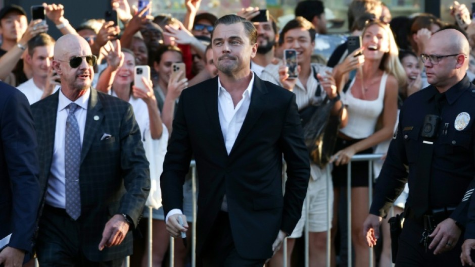 'One Battle After Another' starring Leonardo DiCaprio (C) is so far in the driver's seat in the race to the Oscars