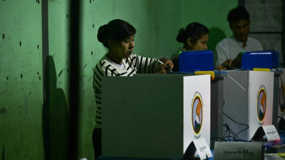 Analysts say the Myanmar junta is staging the vote to launder its image