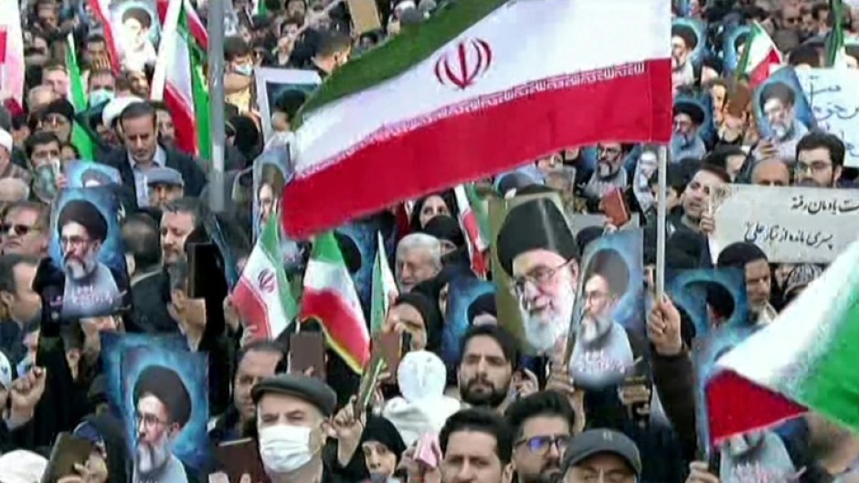Iranian authorities sought to regain control of the streets by staging mass rallies of their own