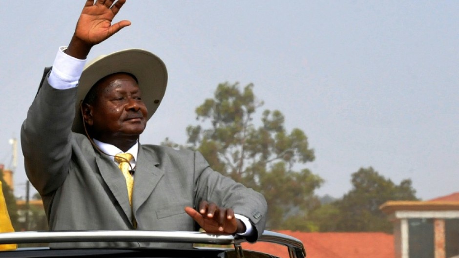 President Yoweri Museveni, pictured here in 2011, has ruled Uganda for four decades