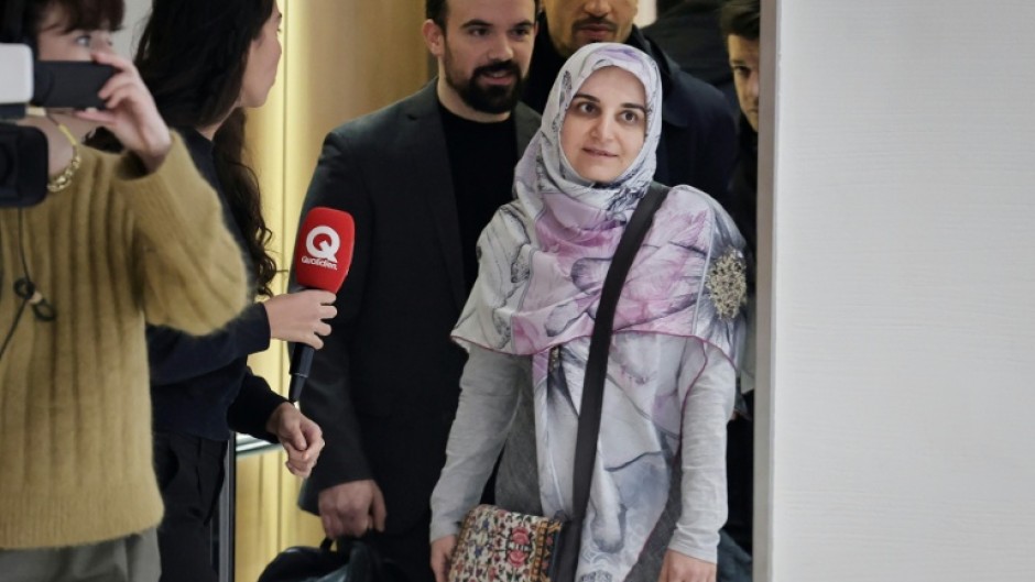 Mahdieh Esfandiari, who is Iranian, was arrested in France in February