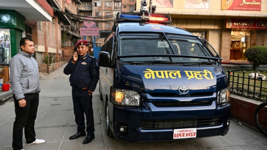 This vehicle has become a symbol of how local residents stepped in to help Nepal's police rebuild after the September unrest