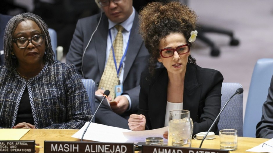 Iranian dissident Masih Alinejad addressed the United Nations Security Council