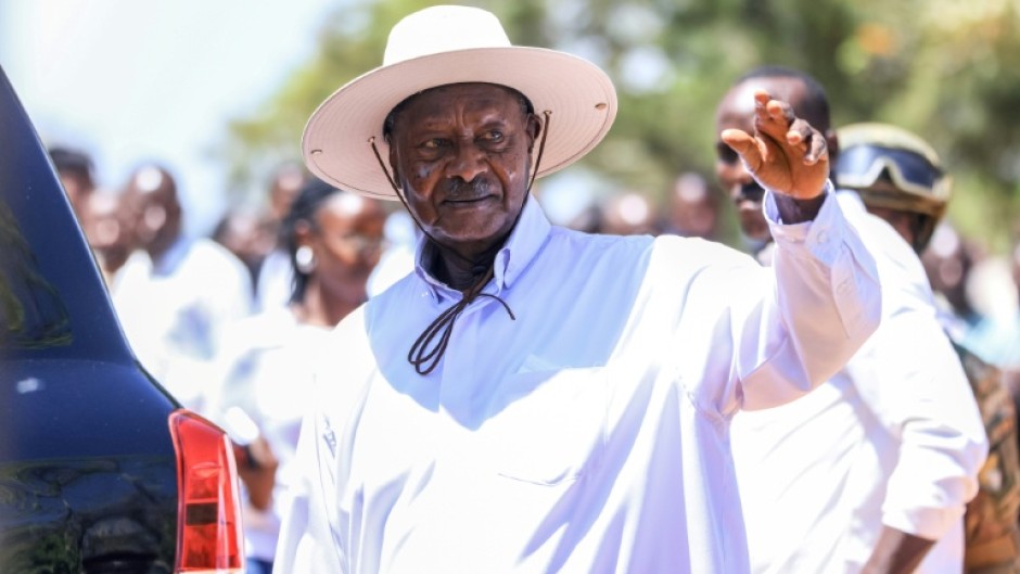 Ugandan President Yoweri Museveni has ruled for 40 years