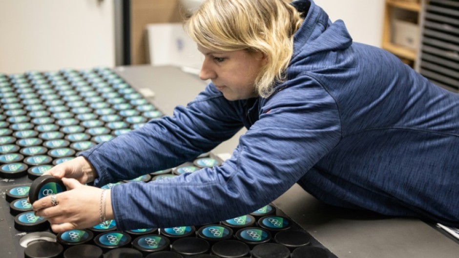 The Czech company Gufex has produced ice hockey pucks for the Olympics since the 1998 Nagano Winter Games