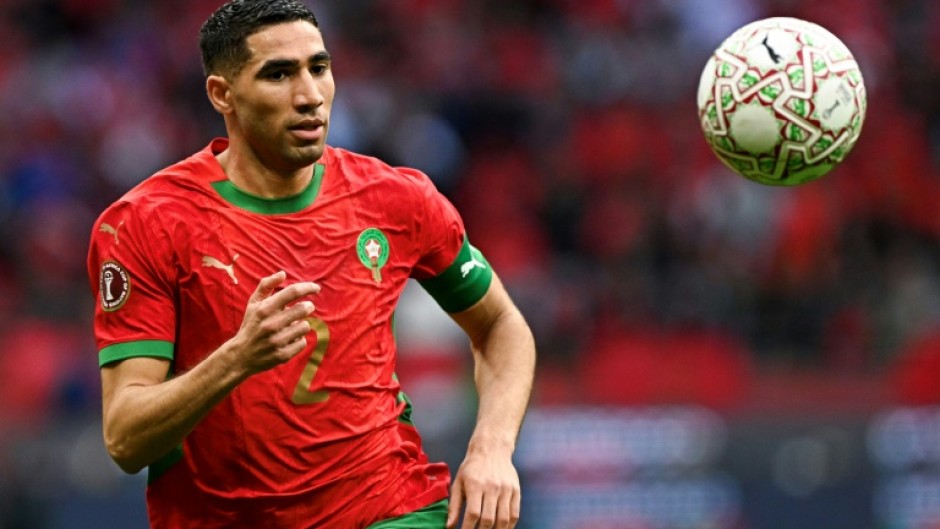 African player of the year Achraf Hakimi will lead Morocco in the Africa Cup of Nations final