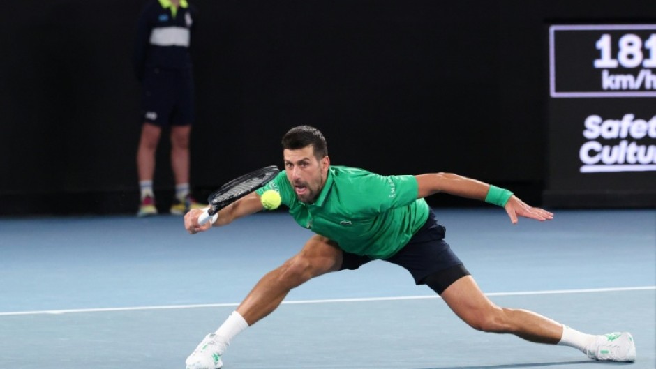 Novak Djokovic got his campaign for an 11th Australian Open title off to a flying start
