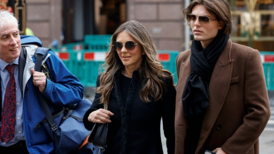 British actress Elizabeth Hurley is one of the other claimants in the case against Associated Newspapers