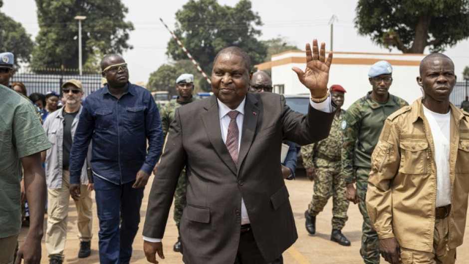 Central African Republic President Faustin Archange Touadera won a landslide in last month's election, with 78 percent of the vote, according to final results