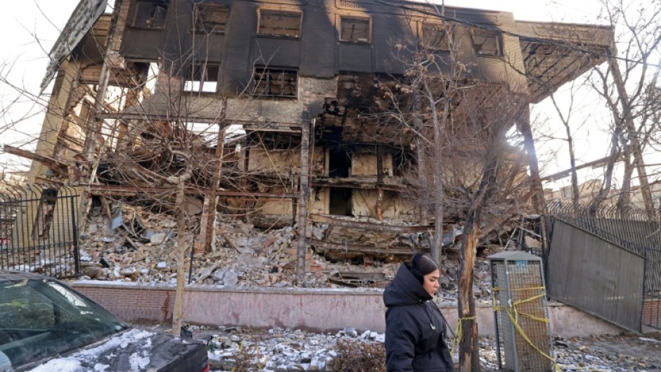 Hundreds of government buildings were torched during recent protests in Iran, local media has said