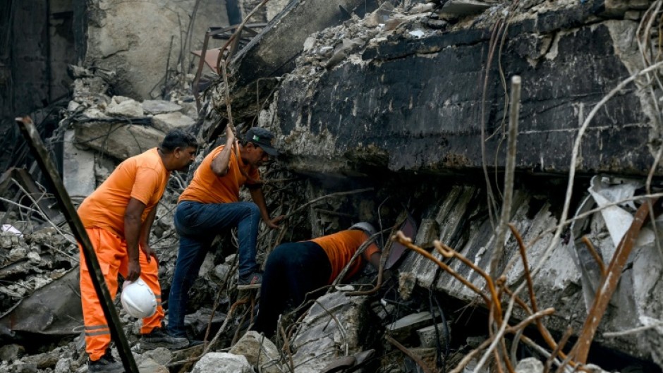 Families have criticised authorities for the slow recovery operation at the mall