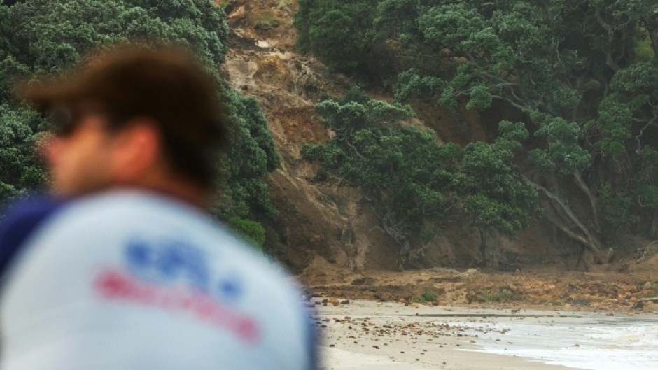 People heard voices from the rubble of a landslide at a New Zealand campsite