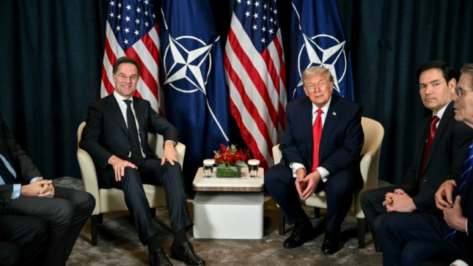 After talks with NATO chief Mark Rutte in Davos, US President Donald Trump withdrew his tariff threat