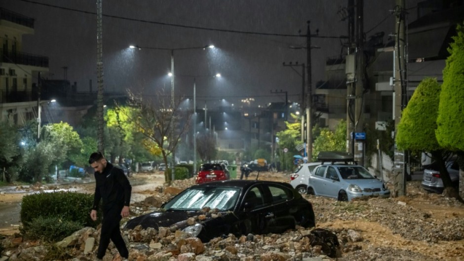 The fire department said it had responded to over 900 flood-related emergency calls across the capital