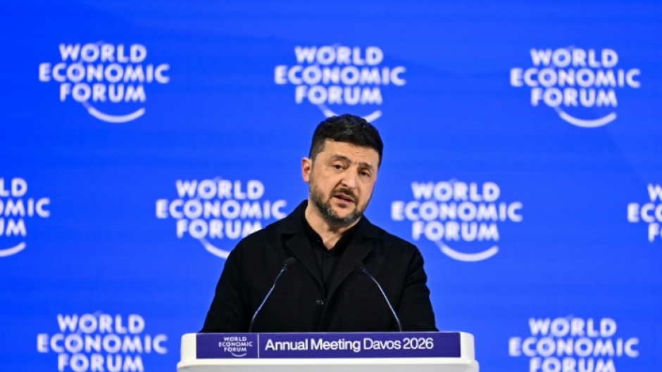 Ukraine's President Volodymyr Zelensky said the protests became 'drowned in blood'