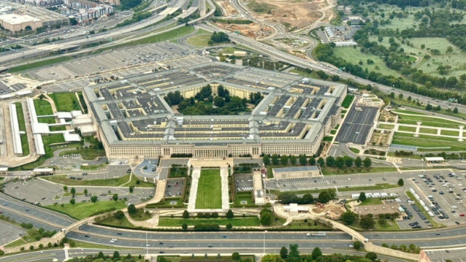 An aerial view of the Pentagon
