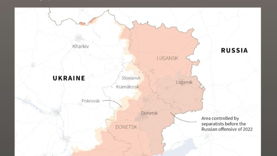 Russia controls around 20 percent of Ukraine