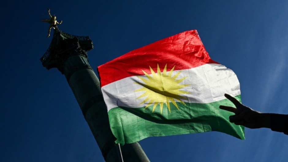 Pro-Kurdish protesters demonstrated in Paris on Saturday