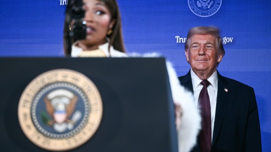 Rapper Nicki Minaj pledged support for the US president's 'Trump Accounts'