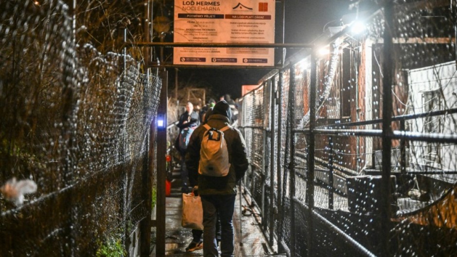 More people queue to use the barge during the cold winter than in the summer months