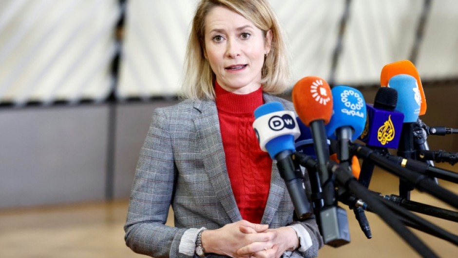 EU top diplomat Kaja Kallas announced foreign ministers had agreed to put Iran's Revolutionary Guards on the bloc's 'terrorist list'