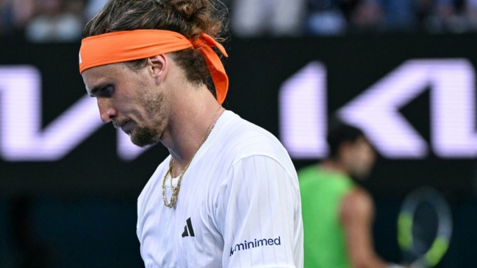 Germany's Alexander Zverev said he ran of of gas in his Australian Open semi-final
