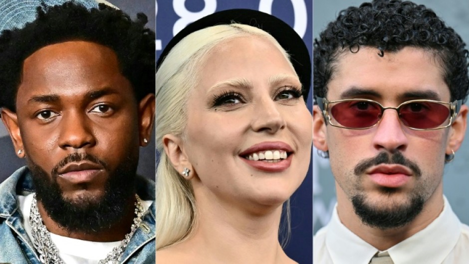 Kendrick Lamar, Lady Gaga and Bad Bunny will vie for Album of the Year honors at the Grammys