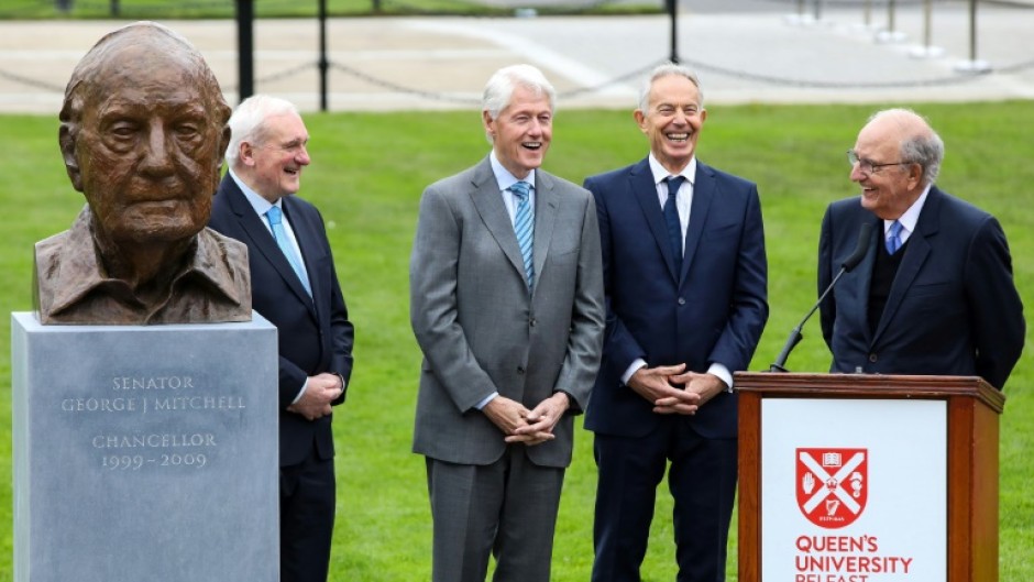Former US senator George Mitchell brokered talks for peace in Northern Ireland