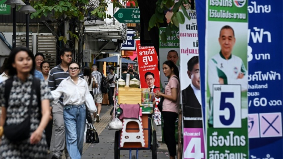 No party is expected to win an outright majority in Thailand's election