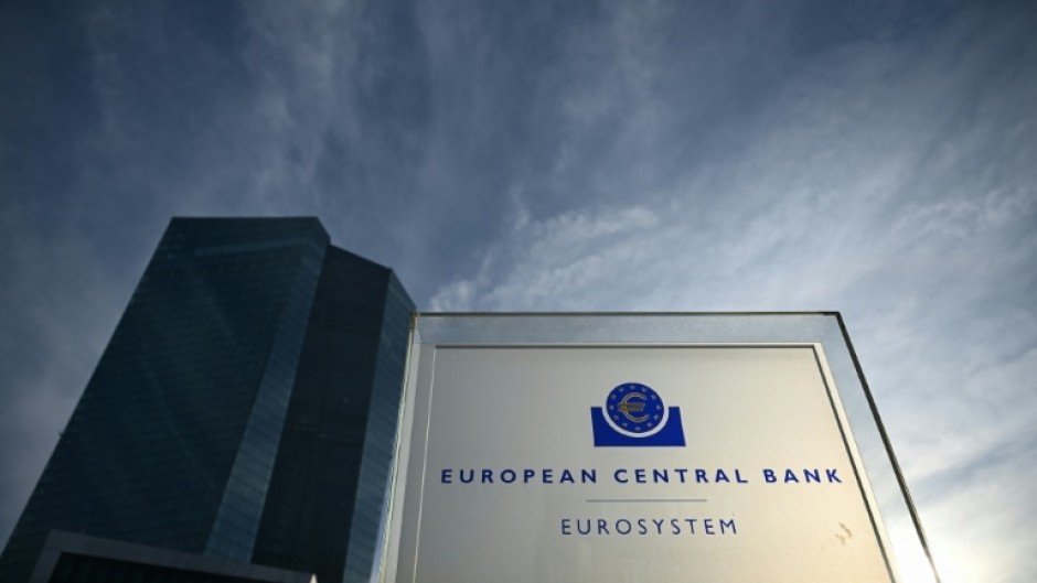The ECB has held its benchmark interest rate steady at two percent for months