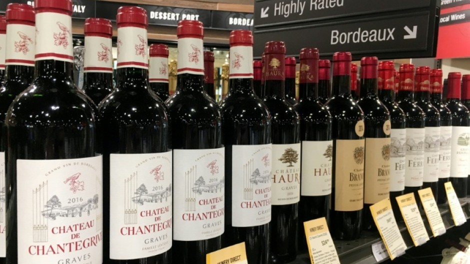 French wine exports to the United States plunged 21 percent last year by value