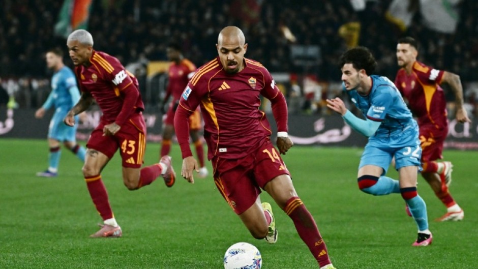 Donyell Malen only arrived at Roma on loan from Aston Villa in January