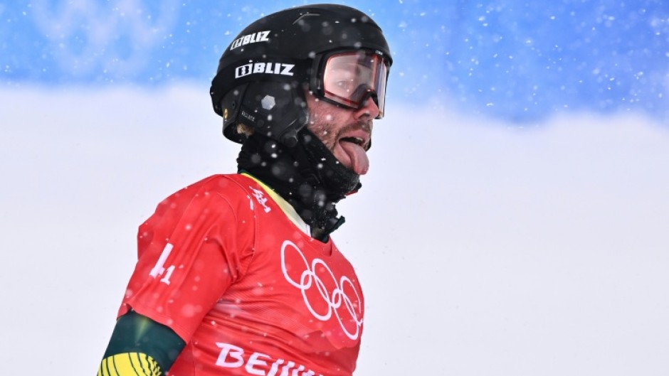 Australia's Cam Bolton at the Beijing 2022 Games