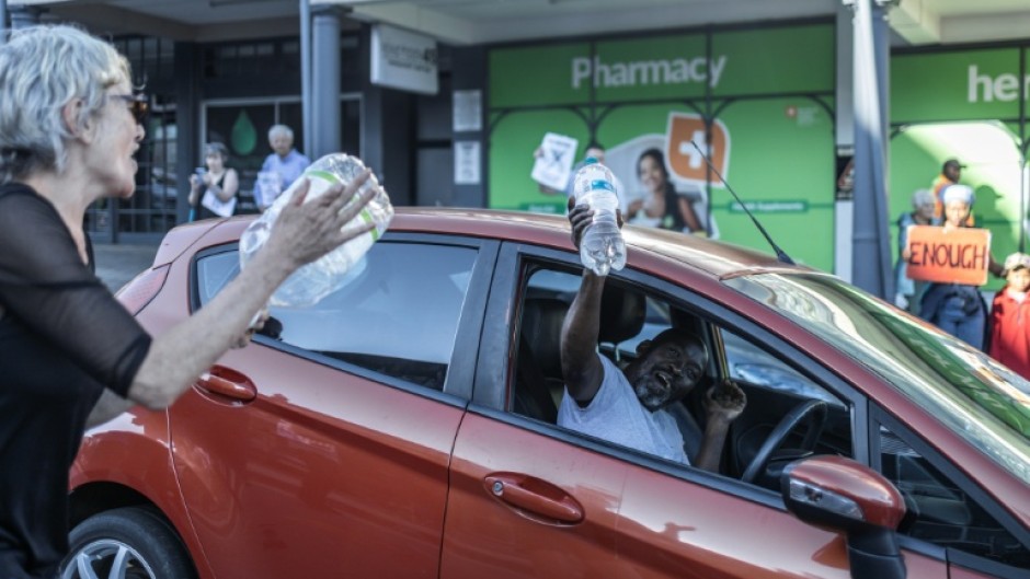 Johannesburg mayor Dada Morero defended municipal efforts to 'push and balance the water distribution'