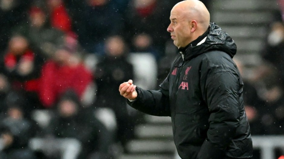 Liverpool manager Arne Slot