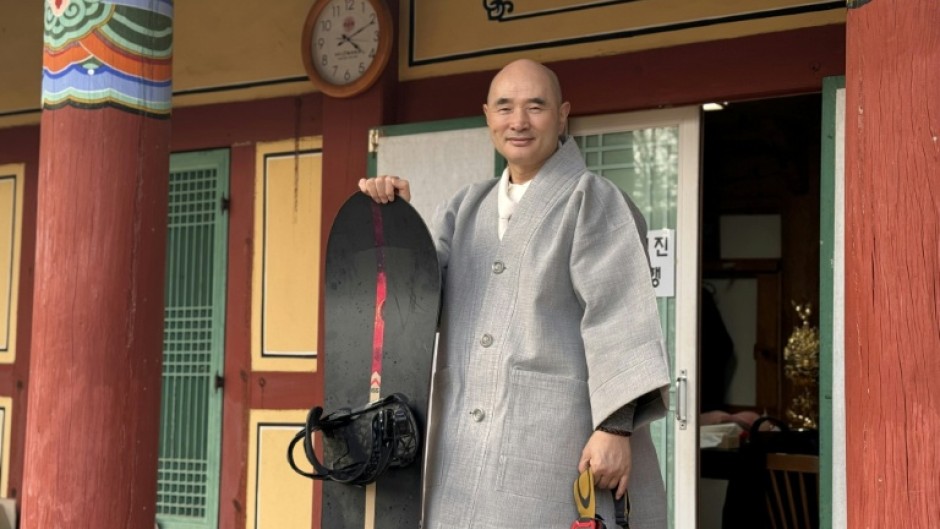 South Korean monk Venerable Hosan is 'over the moon' after three snowboarders who took part in his youth competition went on to win Olympic medals