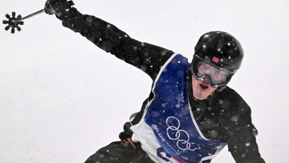 Norway's Tormod Frostad won the men's freeski big air gold at the Milan-Cortina Olympics