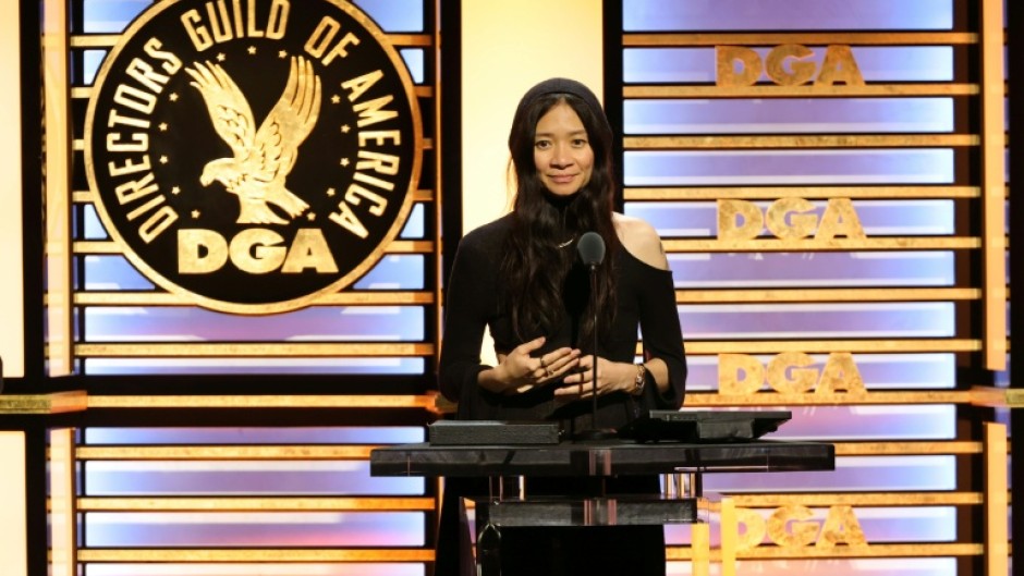 Chloe Zhao is in line for the best director award for 'Hamnet'