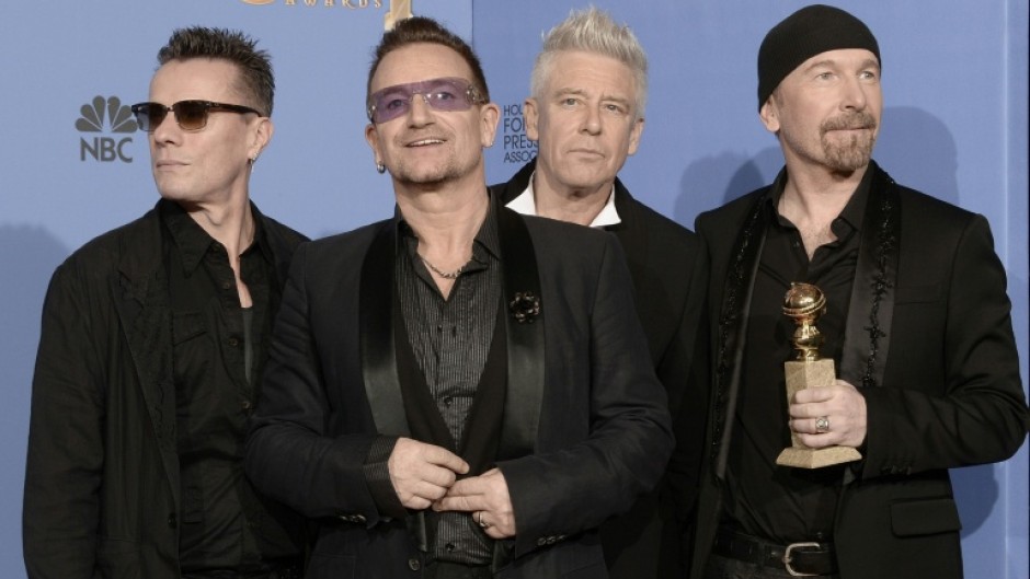 U2, seen here in 2014, became one of the world's biggest bands in the 1980s