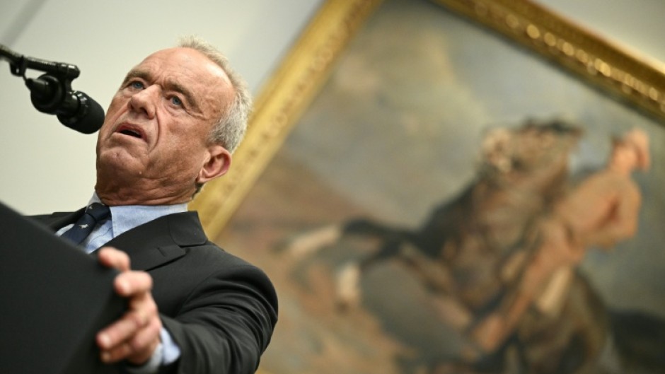 US Health and Human Services Secretary Robert F. Kennedy Jr is one of the defendants named in the lawsuit