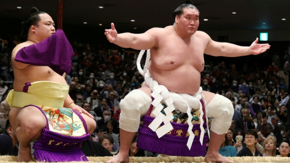 Grand master Terunofuji retired from sumo in January last year