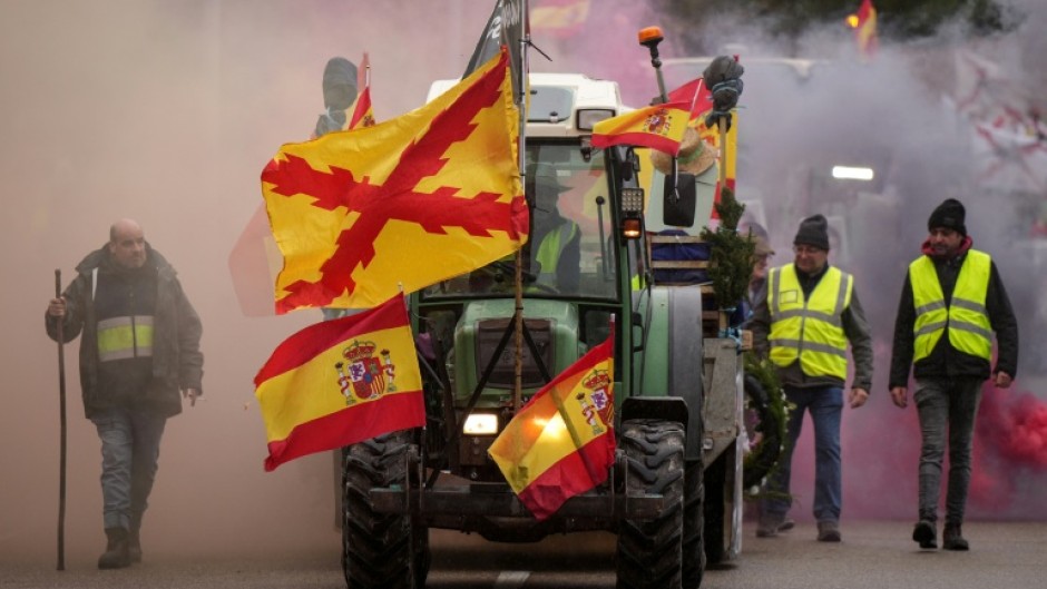 Farmers across Europe are up in arms including in Spain where they staged a protest against the deal in Madrid this month
