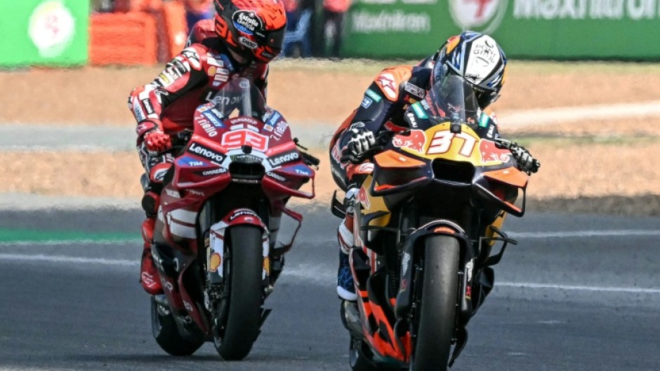 Pedro Acosta won the Thailand MotoGP sprint ahead of Marc Marquez on Saturday