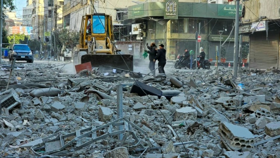 Heavy strikes have rocked Beirut